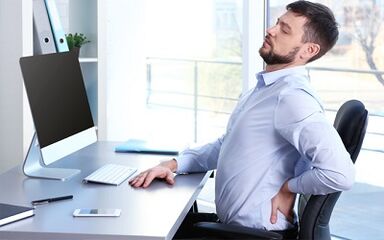 أعراض تصلب العظم من العمود الفقري القطني